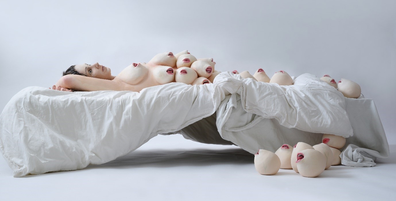 Woman on a Bed