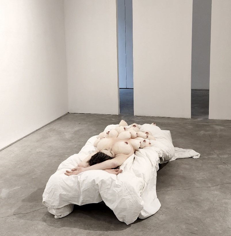 Woman on a Bed